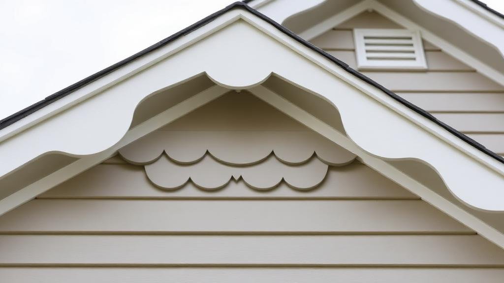 Scallops accent siding