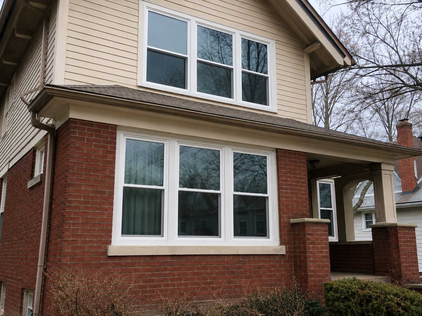 Energy-efficient windows after project | Home Improvement Contractor in Central Michigan